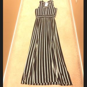 Beautiful long striped maxi dress size:XL😍❤️